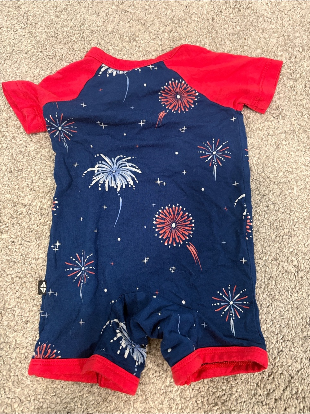 Kyte Baby Firework Print Romper - Picture 3 of 3